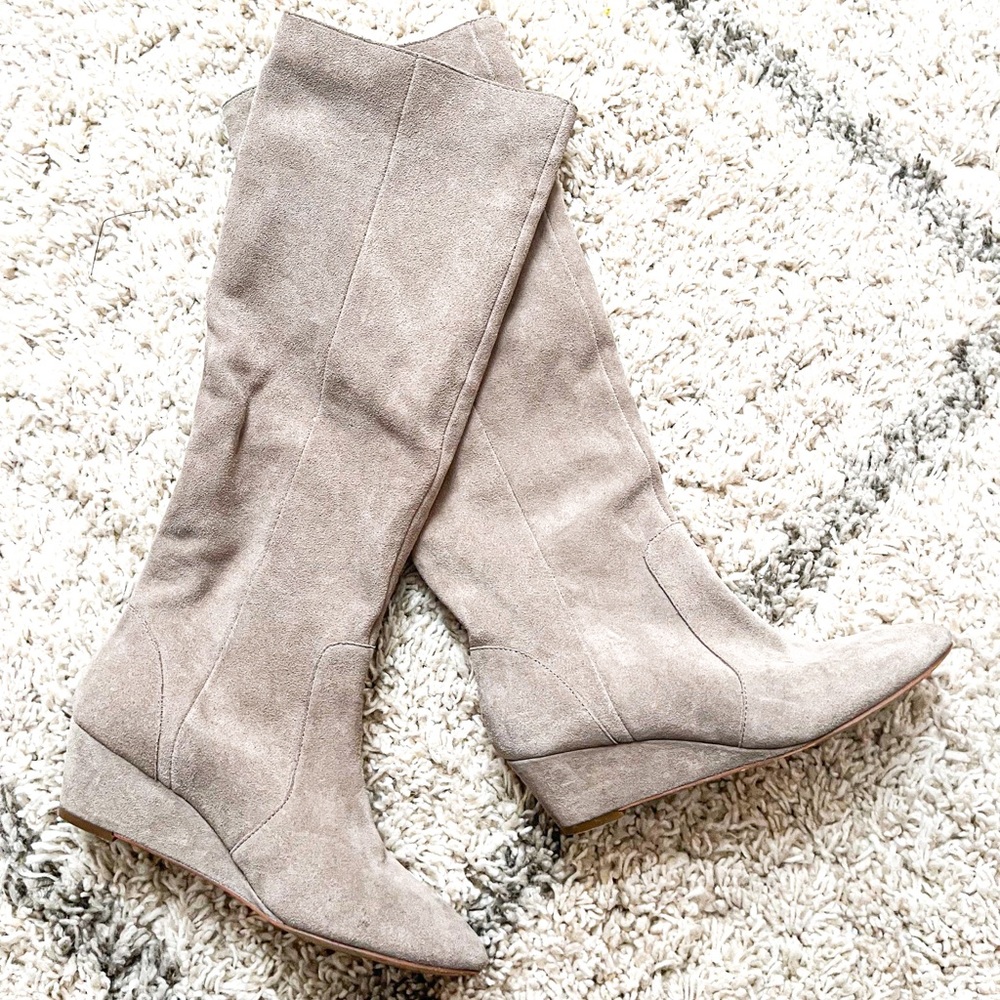 Sole Society So-Aileena suede boots